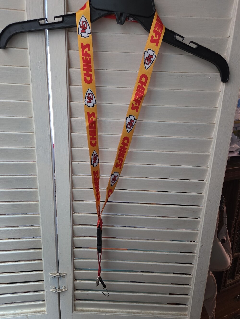 Kansas City Chiefs Yellow & Red Lanyard NEW